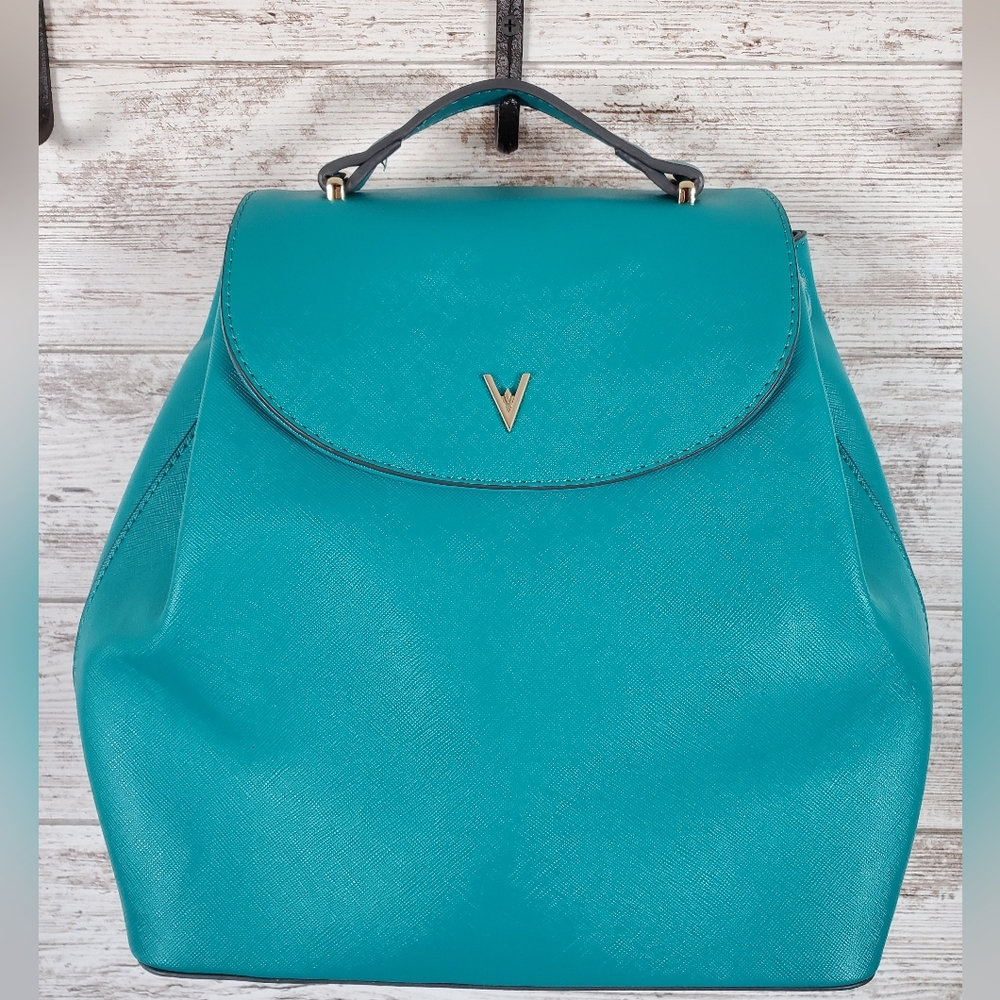 NWT Backpack Vanessa Williams Lush Peacock Blue - Picture 2 of 11